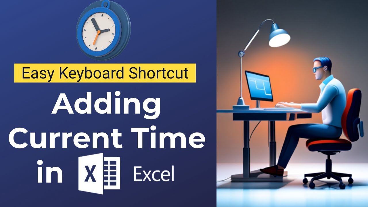 Easy Keyboard Shortcut for Adding the Current Time in Excel
