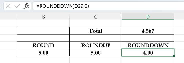 ROUND, ROUNDUP, ROUNDDOWN in Excel – Round Numbers Easily - Excellopedia
